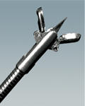Բǯ Oval Fenestrated Cups With Needle Biopsy Forceps